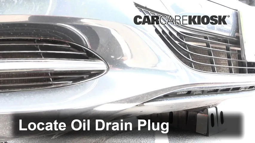 2016 Mercedes-Benz S550 4Matic 4.6L V8 Turbo Huile Changer l'huile et le filtre à huile